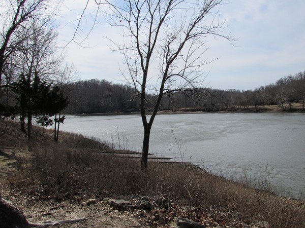 View of the Osage River from the Bagnell Dam