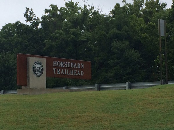 Horsebarn Trailhead is a popular starting point on the trail system