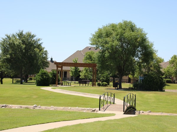 Common picnic area and walking trails 