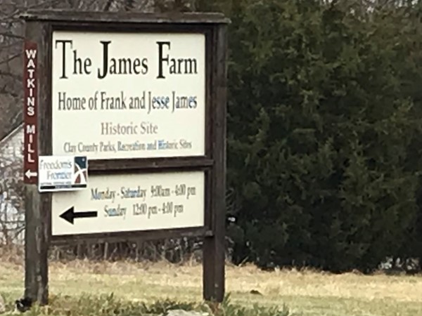 Home of Frank & Jesse James