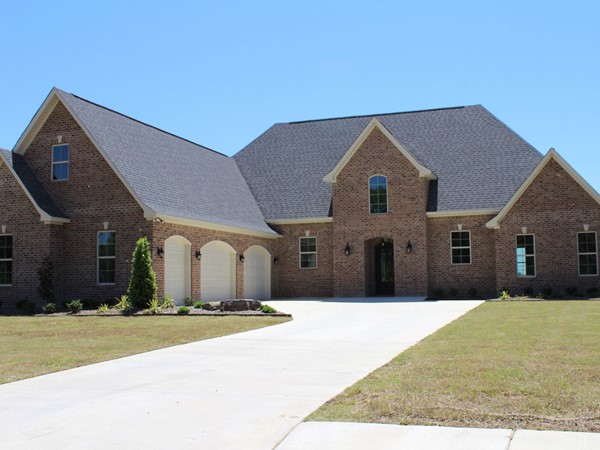 The average price of a home in the new Bayou Trace development is $350,000