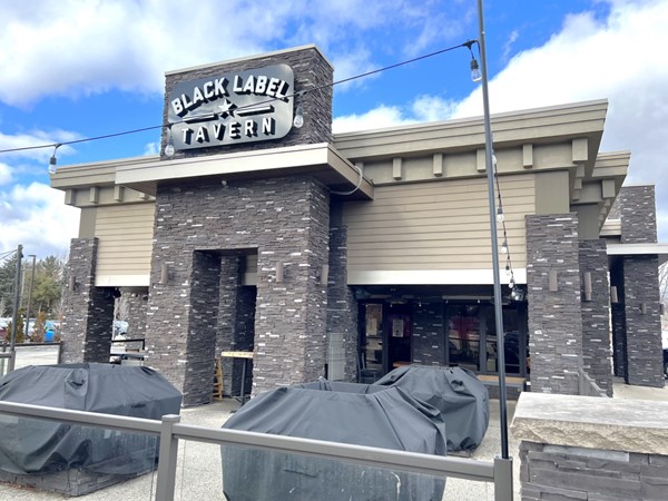 Black Label Tavern has inside and outside dining, signature dishes and cocktails