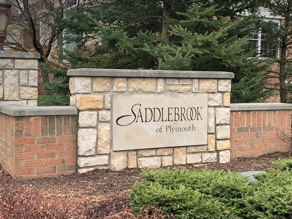 Saddlebrook condos entrance