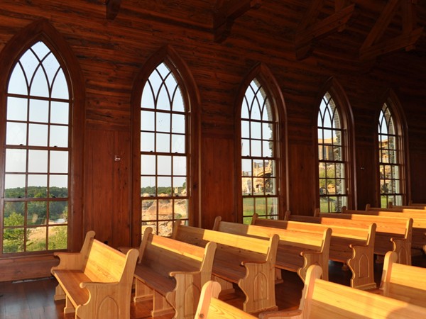 Inside The Chapel at Top of the Rock