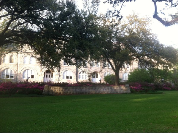 Tulane University on St.Charles Ave is located across the street from Audubon Park!