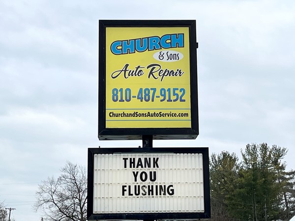 Church and Sons is a reputable auto repair shop. I’ve used them several times and have been pleased.