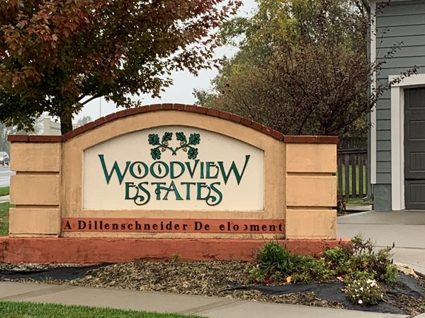 Front entrance to Woodview Estates