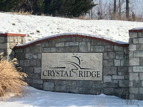 Welcome to Crystal Ridge Subdivision
