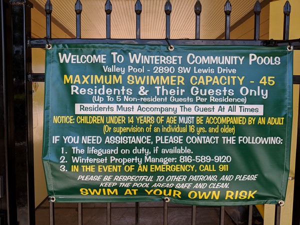 Three pools to choose from in Winterset
