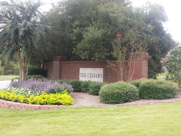 The Cedars entrance