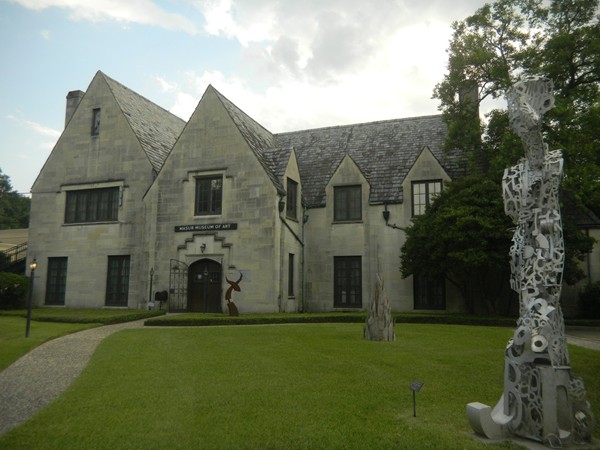 The Masur Museum of Art features a 1920's Tudor-style design and offers a permanent art collection