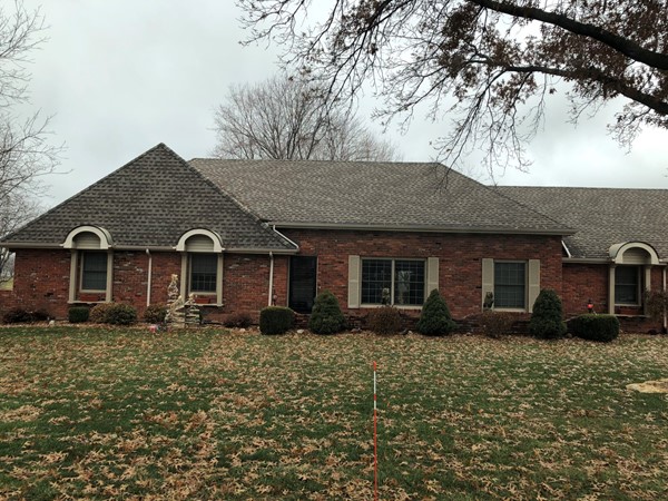 Love this brick home in Liberty Hills