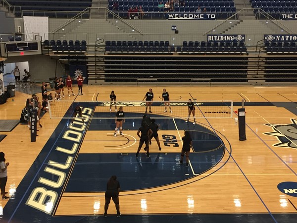 School is back in session and SWOSU has lots to offer like this volleyball action
