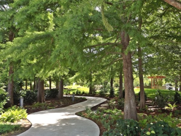 The park at the Myriad Gardens is a gorgeous place to walk and play