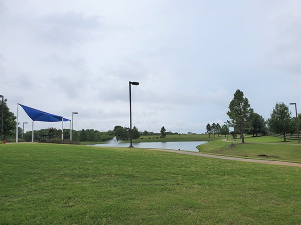 Providence Hills walking trail and picnic area