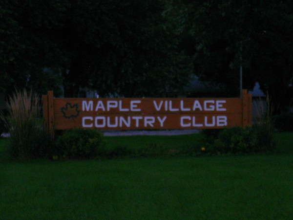 Maple Village Country Club in Maple Village Subdivision 
