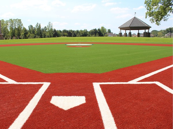 Egret Landing features a baseball field for neighborhood games or practice