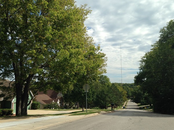 View toward West Campus from Orchards Neighborhood