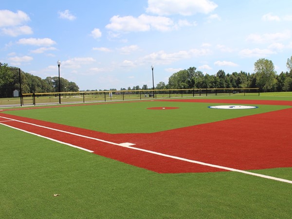 Egret Landing offers a number of community amenities including this beautiful baseball field