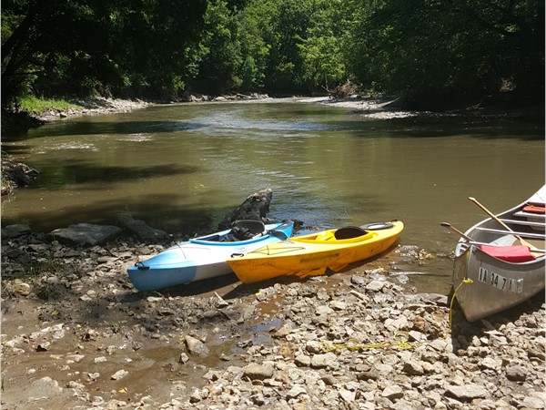 The Middle River in Madison County is just one of many great outdoor getaways close to DM 