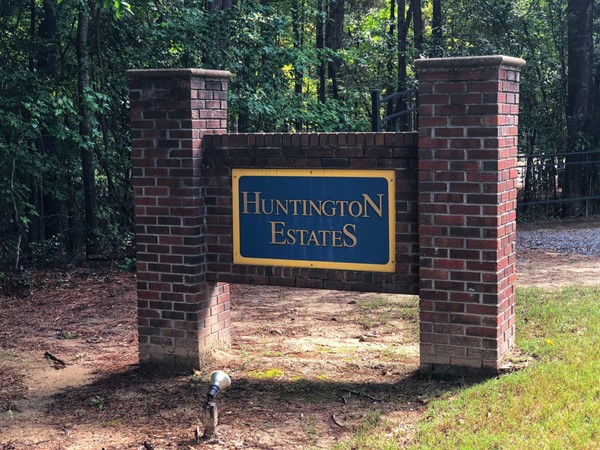 Huntington Estates Subdivision located in Bryant