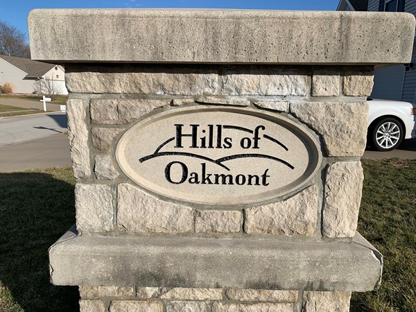Welcome to Hills of Oakmont subdivision 