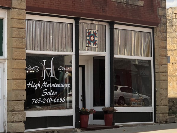 High Maintenance Salon offers hair and nail services in downtown Chapman