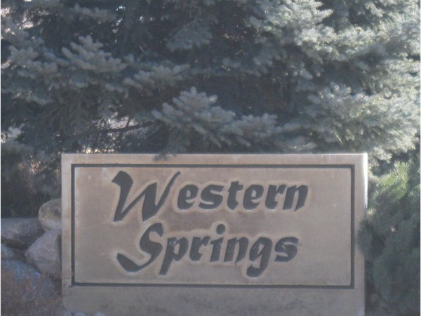 Western Springs subdivision in Omaha, Nebraska