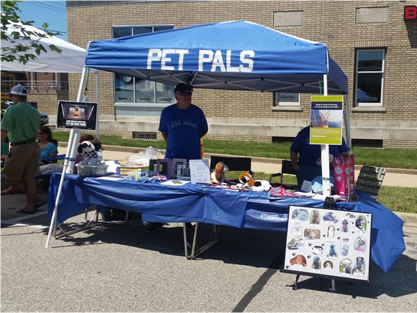 P.E.T. P.A.L.S. (pet therapy organization) at the Sturgis Falls celebration 