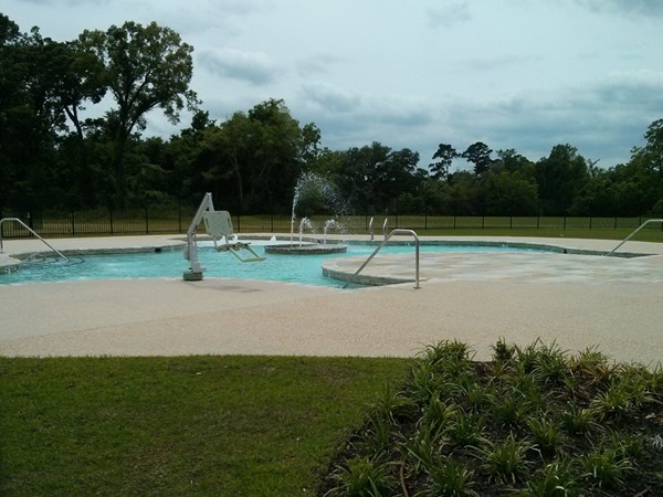 Community pool at Long Farm Village