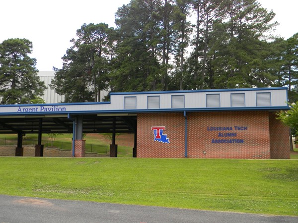 Louisiana Tech Alumni Argent Pavilion is perfect for tailgating and celebrations