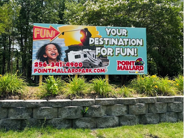 Point Mallard Water Park is widely known for Alabama’s first wave pool, so jump on in! 