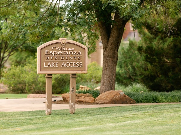 Lake Access in Esperanza South