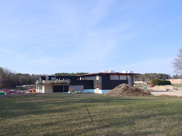 Reconstruction at Eastern Elementary is moving right along