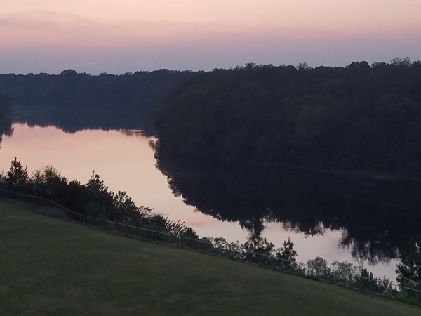 Beautiful view of the Coosa River
