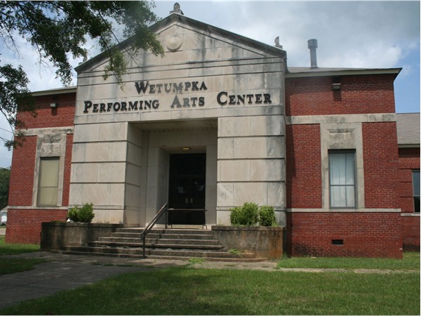 The Wetumpka Performing Arts Center hosts many high school plays and musicals