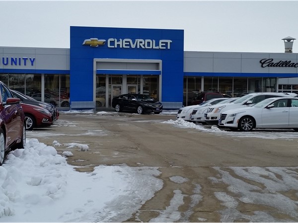 Community Motors Chevrolet/Cadillac dealer in Cedar Falls 