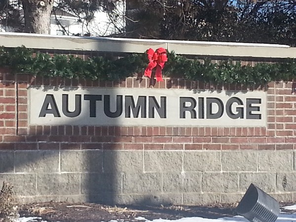 Autumn Ridge entrance