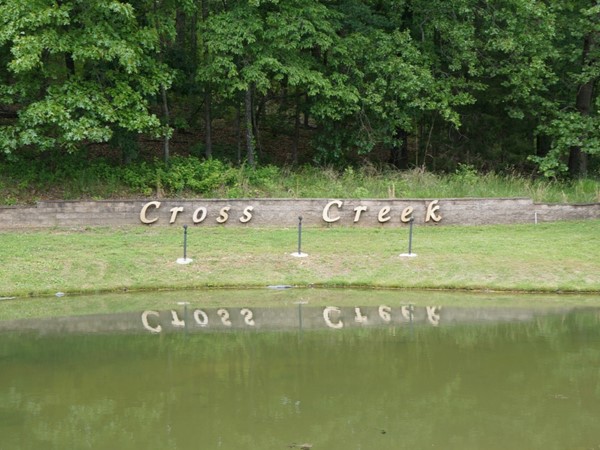 Cross Creek Subdivision entrance