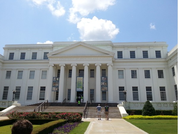 Alabama Archives building.  Awesome exhibits of Alabama's history.