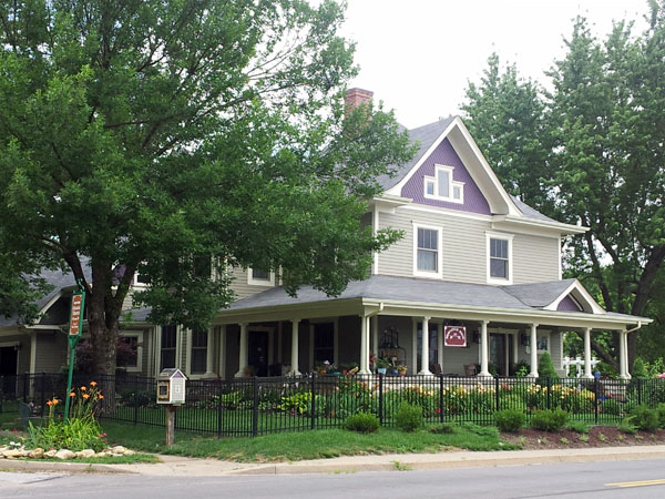 The Brownfield House is a beautifully restored historic home.