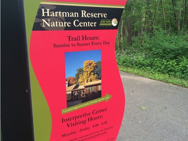 Hit the trails at Hartman Reserve