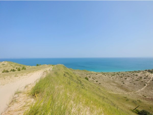 These trails are meant for running! Accept the challenge! Pyramid Point Dunes