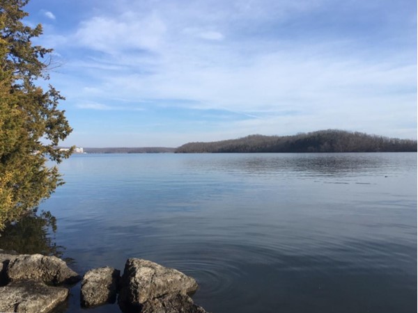 It's a beautiful day to take a hike at Lake of the Ozarks. This view is from the Shady Ridge Trail