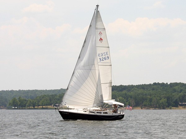 Sailing at Grand Lake