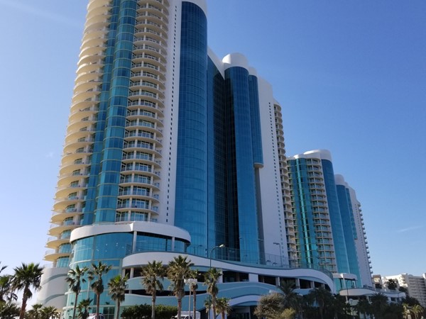 Turquoise Place Towers stands tall and beautiful in Orange Beach