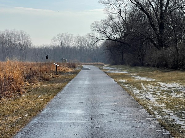 Big Woods Lake offers great trails to walk, run, or bike with nature
