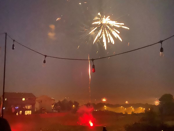 Benson Place on and around the 4th is amazing! Everywhere you look you'll see an awesome display