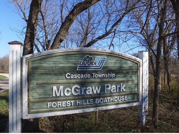 McGraw Park is located on the Grand River and the park entrance is a mile east of Buttrick Ave