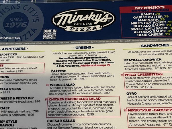 Minsky's for the win today to celebrate National Pizza Day!!!  Go today and enjoy a slice!!!